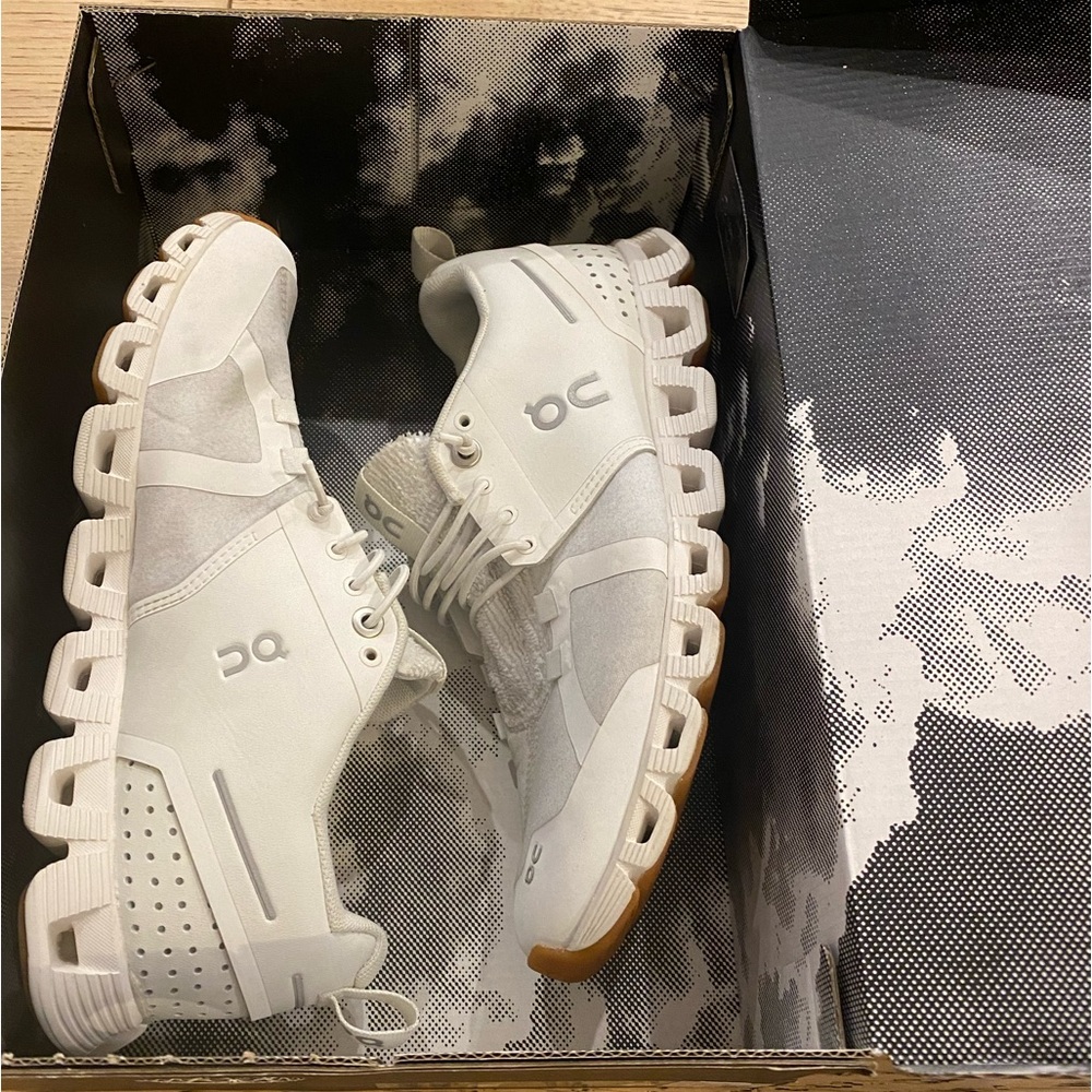 Women’s ON Cloud Terry White Almond